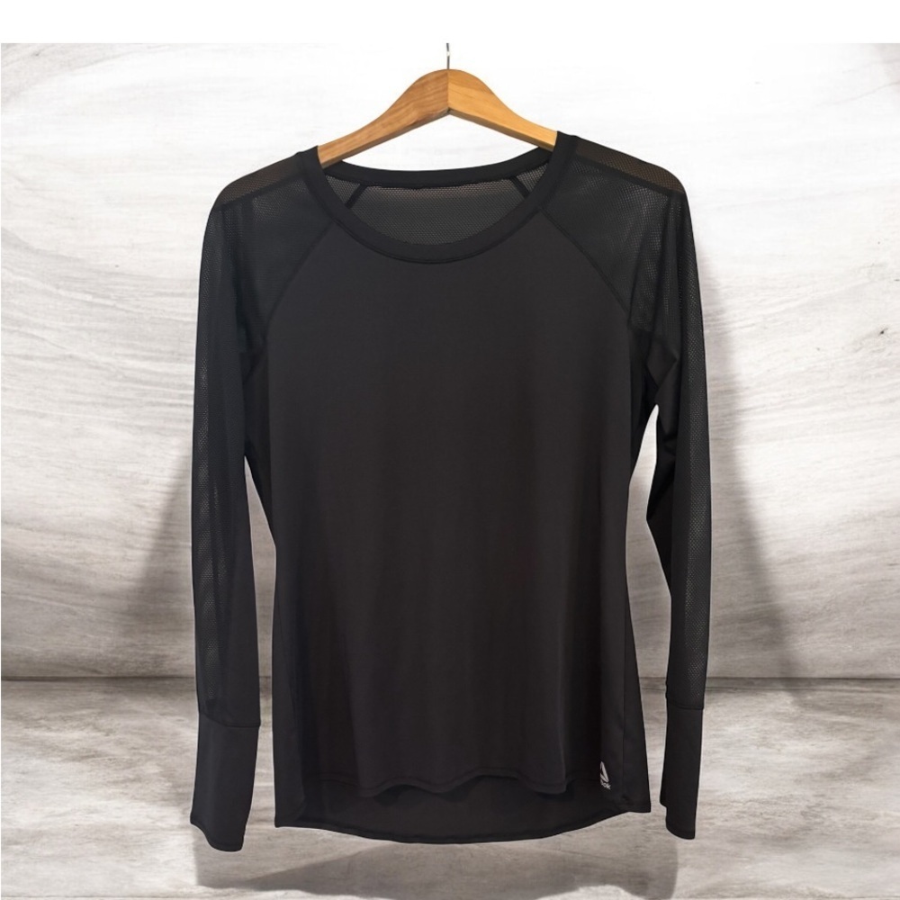 Reebok Long Sleeve Mesh Top